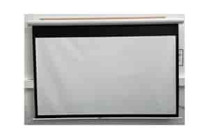 B-Ware Elite Screens Manual HT Screen Rolloleinwand 100 Zoll bei unserer Prüfung