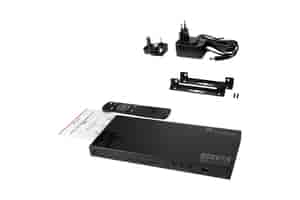 FeinTech AX341 HDMI 2.1 eARC Splitter Switch 4 In 2 Out mit Audio Extractor