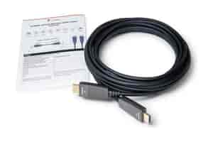 FeinTech ProAqtive HDMI Glasfaser-Hybridkabel