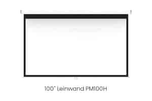 Hisense Rollo Leinwand weiss PM100H