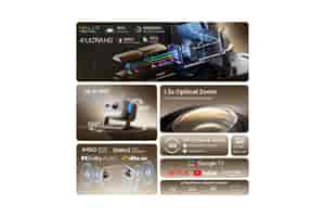 JMGO N3 4K HDR Triple Laser Beamer