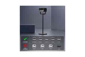 JMGO T-Shaped Bodenständer