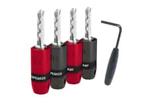 Audioquest SureGrip 300 BFA/Banana Silver Bananenstecker