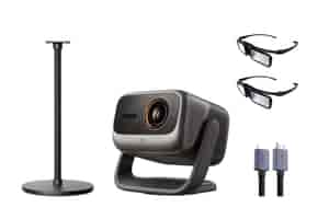 Set: JMGO IRIS Ultra Max Beamer + Bodenständer + 2x 3D Brillen + HDMI 2.1 Kabel
