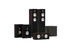 Monitor Audio Bronze Cinema 300 7G W12- 5.1 Lautsprecher Set - Walnuss