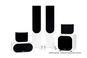 Monitor Audio Silver Cinema 500 7G W15 - 5.1 Set - Seidenmatt weiss