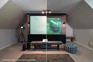 Rahmenleinwand Elite Screens Aeon Edge Free CLR