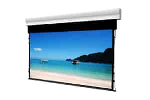 LS Screens ApolloMotion White Multi-Format Design Motorleinwand