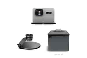 Set: BenQ TK705STi 4K Ultra HD HDR Beamer mit Tasche und Tischstand