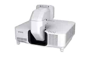 Epson ELPLX02 UST Objektiv weiß mit Beamer