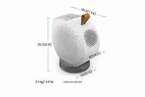 BenQ GV50 Abmessungen