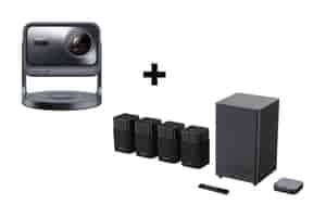 Set: Hisense C2 Ultra 4K Beamer + HT Saturn Surround Soundsystem