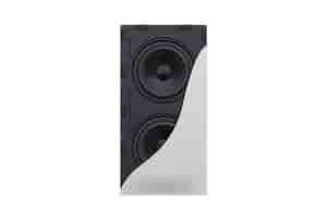 SVS 3000 In-Wall Subwoofer Front mit Gitter Schnitt