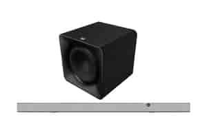 Set: Klipsch Flexus Core 300 Soundbar walnuss mit Sub 200 Subwoofer