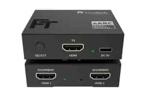 FeinTech AX421 HDMI eARC Switch 1 TV x 2 Soundbar