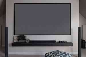 Rahmenleinwand Elite Screens DayWalker AEON Kontrastleinwand 