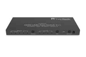 FeinTech HDMI eARC Pass Switch 4x1 für Soundbar (VAX04101)