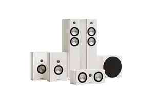 Monitor Audio Bronze Cinema 300 7G W12 - 5.1 Lautsprecher Set - Weiß