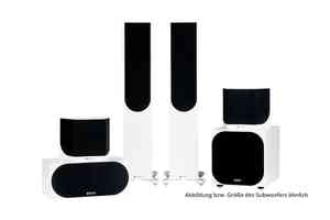 Monitor Audio Silver Cinema 300 7G W15 - 5.1 Lautsprecher Set - Seidenmatt weiss
