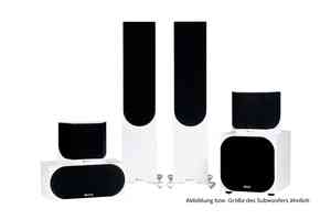 Monitor Audio Silver Cinema 500 7G W12 - 5.1 Set - Seidenmatt weiss