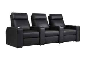 Zinea Kinosessel Imperial Leder 3-Sitzer