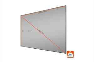 celexon BrightOnyx UST Kontrastleinwand