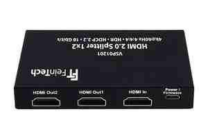 FeinTech VSP01201 HDMI 2.0 Splitter anschlüsse