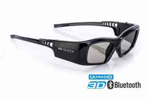 Hi-Shock 3D Brille BT/RF Serie Black Diamond