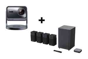 Set: Hisense C2 Ultra 4K Beamer + HT Saturn Surround Soundsystem