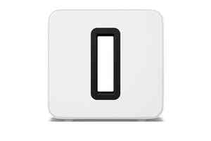 SONOS Sub 4 Hinten weiß