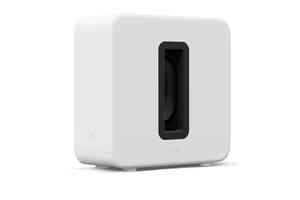 SONOS Sub 4 Seite weiß