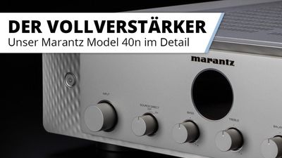 B-Ware: Marantz Model 40n Streaming Stereo-Vollverstärker  silbergold Video