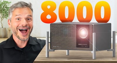 XGIMI Titan Noir Ultra Max 4K HDR Triple Laser Beamer Video