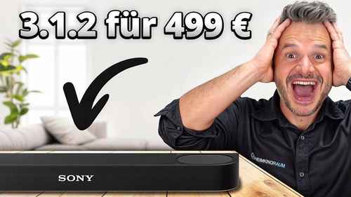 Sony Bravia Bar 6 Test - günstige Soundbar mit wireless Subwoofer