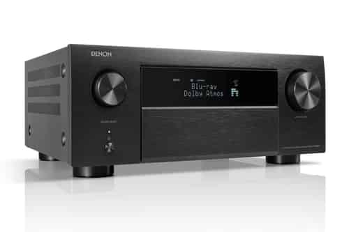 Denon X4800H Seite schwarz