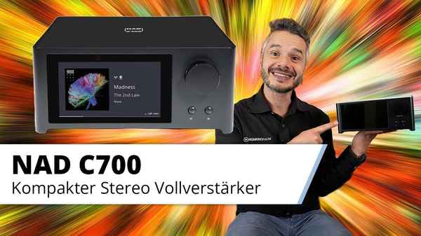 NAD C700 - kompakter Streaming Vollverstärker im Test