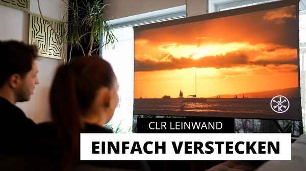 CLR HomeCinema Plus UST V2.0 Motorleinwand Vorstellung