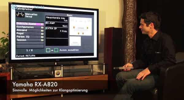 Yamaha RX-A820 Kurztest