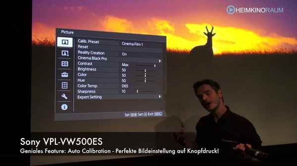 Sony VPL-VW500 Kurzvorstellung IFA2013