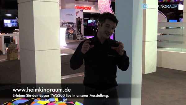 EPSON TW5200 FullHD 3D Projektor /  IFA 2013
