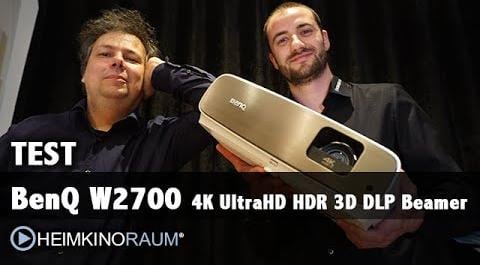 Megatest: BENQ W2700 4K UltraHD HDR 3D Beamer