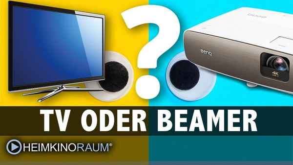 TV oder Beamer im Vergleich! Was ist besser für Filme, Serien, Netflix