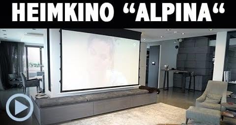 Heimkino Alpina - made bei HEIMKINORAUM München
