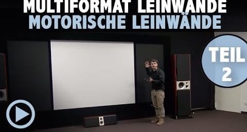 Multiformat Leinwände Teil 2 - Motorleinwand VnX ATLANTIS Dream