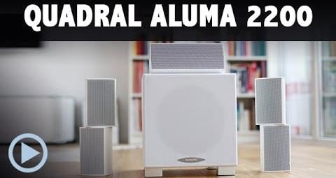 Quadral Aluma 2200 5.1 Lautsprecher Set / Heimkinosystem Test Dolby Surround