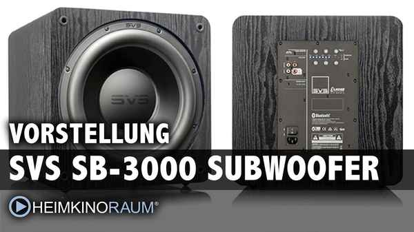 Vorstellung: SVS SB-3000 Subwoofer mit App-Steuerung
