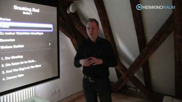 Heimkino White Box vor Ort beim Kunden in Stuttgart