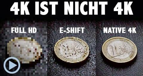4K IST NICHT 4K ??? Eshift, neue DLP Technik und nativ 4K... wir klären auf