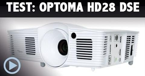 Im Test: OPTOMA HD28 DSE Full HD Beamer mit Darbee Bildprozessor