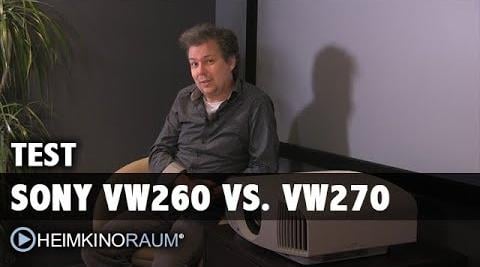 4K Beamer Vergleich Teil 2: Sony VPL-VW260ES und VW270ES
